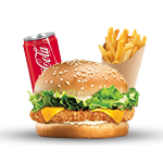 Piri Piri Burger Meal 