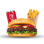 Texas Style Burger Meal 